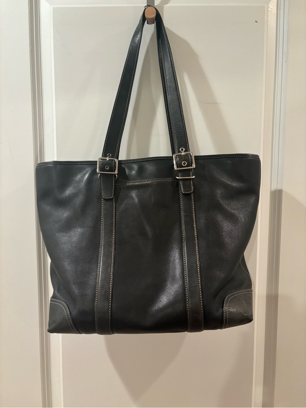 Coach Hampton Tote Bag Black 6491